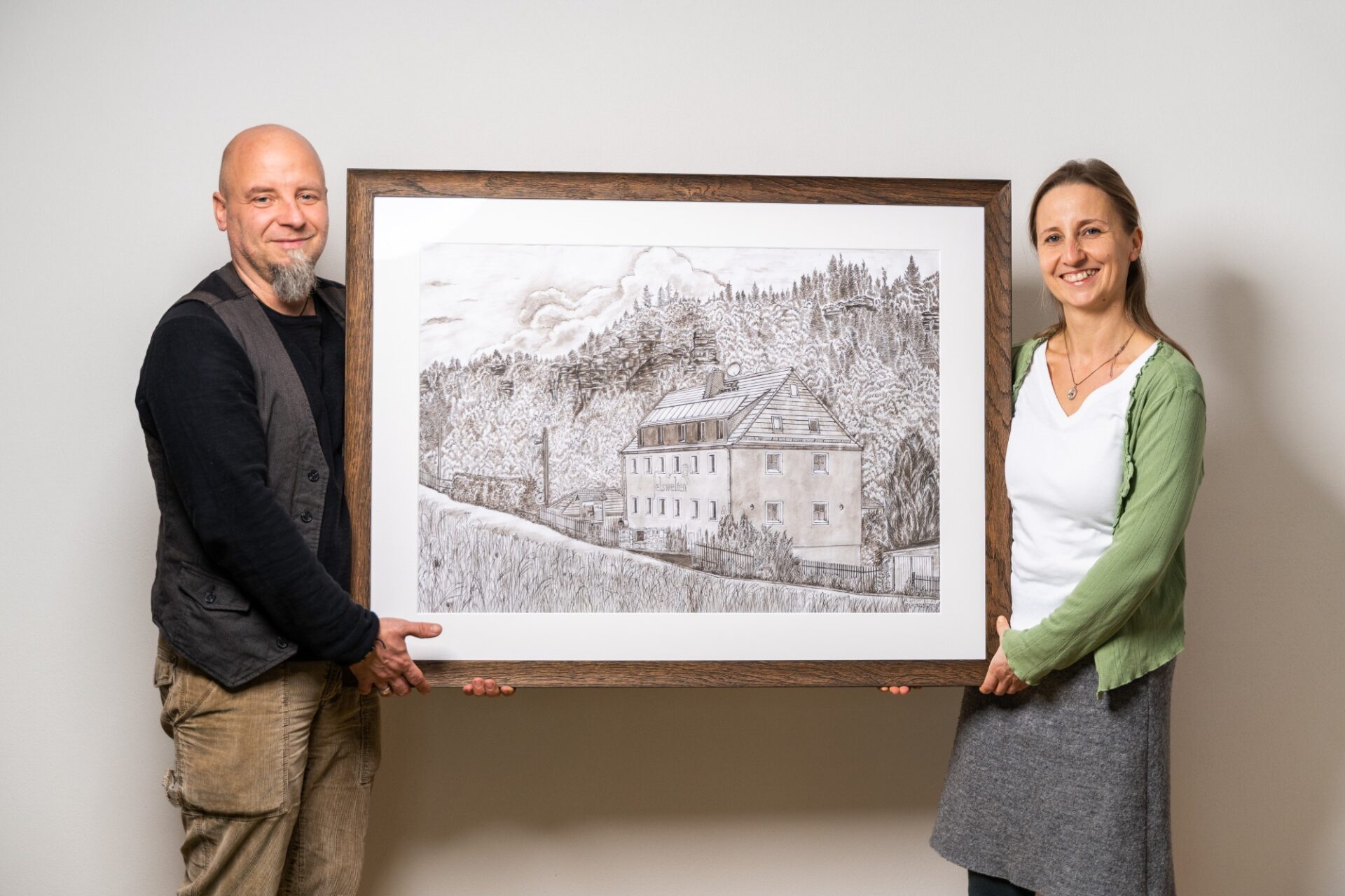 Haus Felswelten - Die Gastgeber Claudia und André